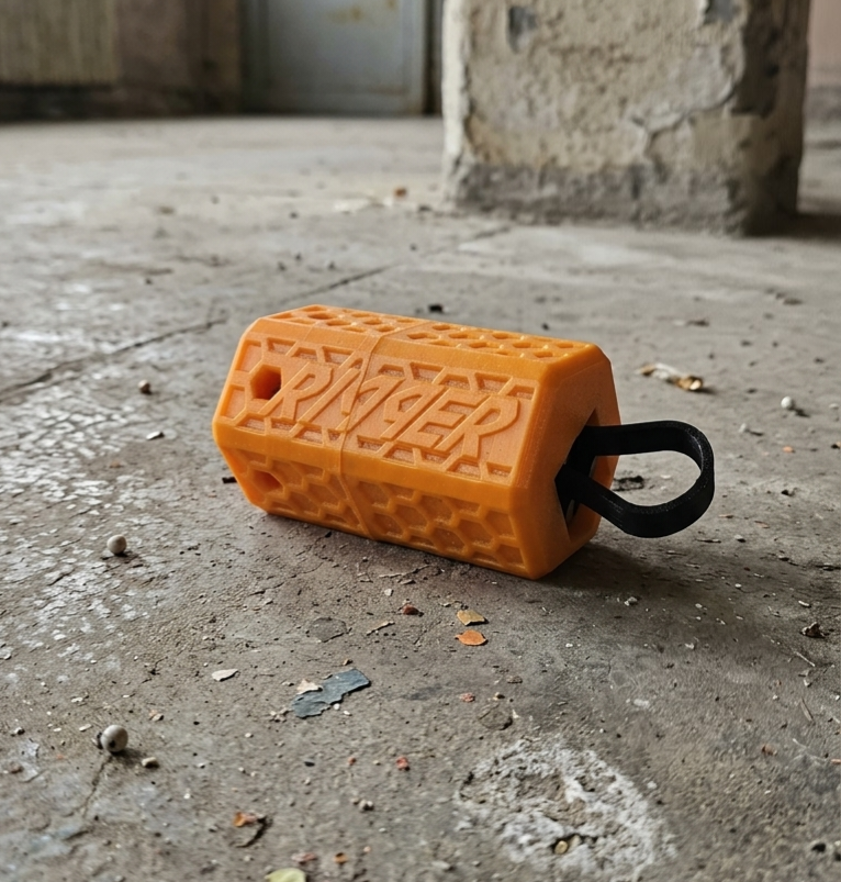 FlashStrike RIPPER acoustic capsule grenade orange