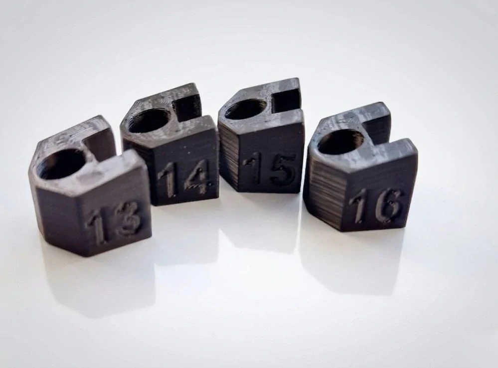 Trigger set 13° - 16° for FlashStrike grenades