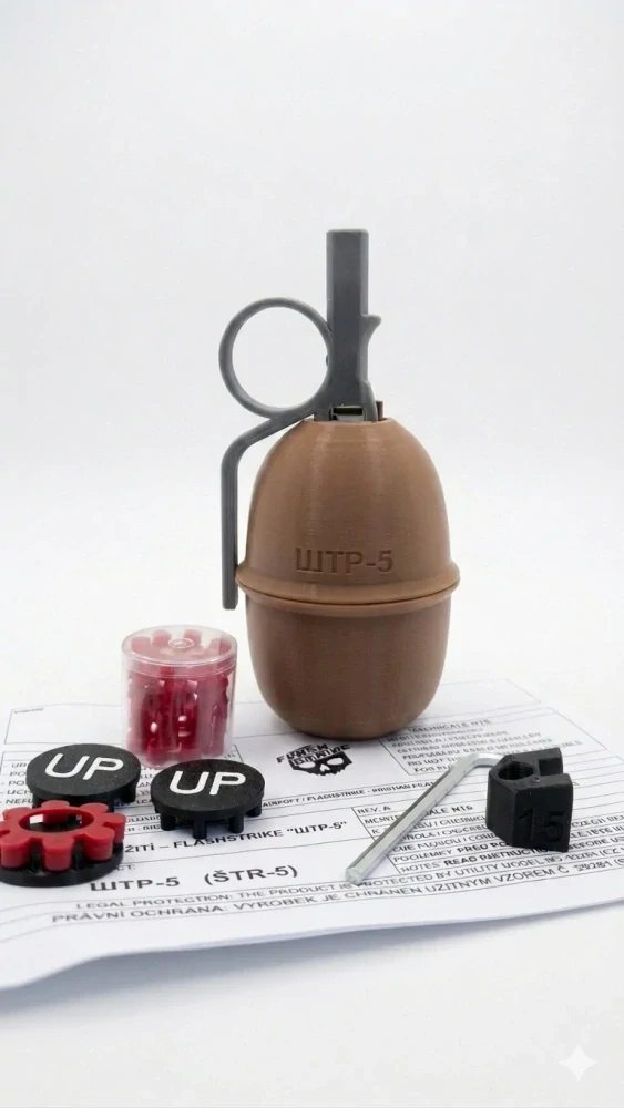 Acoustic Cap Grenade ШТР-5 (STR-5) – Brown